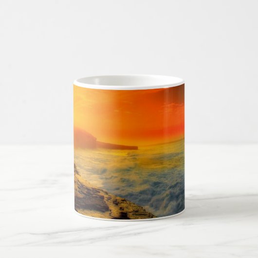 Bell island sunset mug kaffeetasse (Mittel)