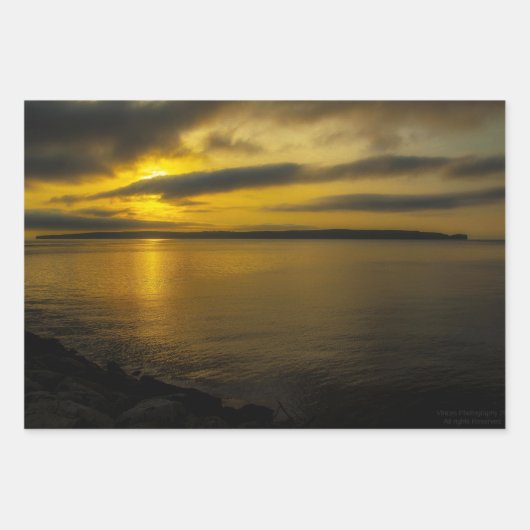 Bell island wrapping Paper Geschenkpapier Set (Vorderseite 3)