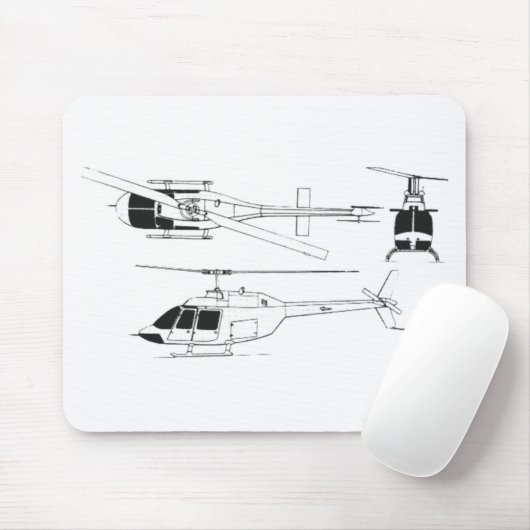 Bell-Jetförster/TH Mousepad (Mit Mouse)