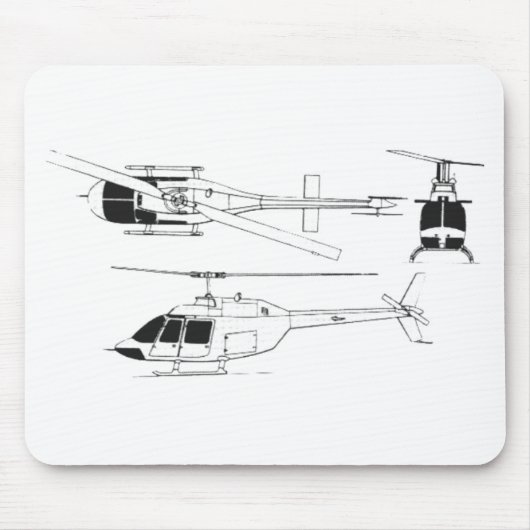 Bell-Jetförster/TH Mousepad (Vorne)