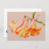 Bell lickt schöne Kunst von Sarah Trett Postcard Postkarte (Vorne/Hinten)