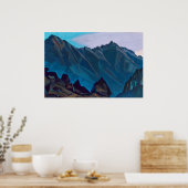 Bell Mountain von Nicholas Roerich Poster (Küche)
