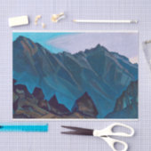 Bell Mountain von Nicholas Roerich Seidenpapier (Handwerk)
