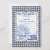 Bell of Borders Tartan Einladung (Vorderseite)