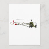 Bell OH-13 Sioux Postkarte (Vorderseite)