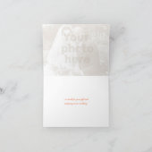 Bell Orange lily botanic art danke (Innenseite)