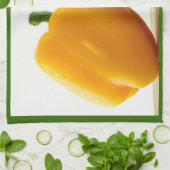 Bell-Paprikaschoten-Küchen-Tuch-Wohngestaltung Handtuch (Gefaltet)