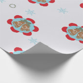 Bell Pattern Geschenkwrap Geschenkpapier (Ecke)