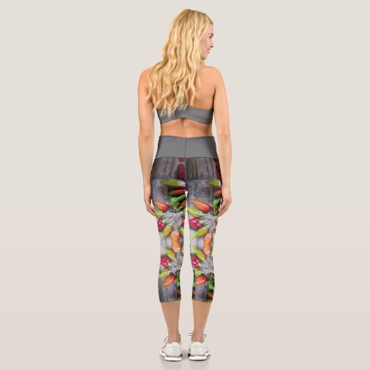 bell pepper capri leggings (Rückseite)