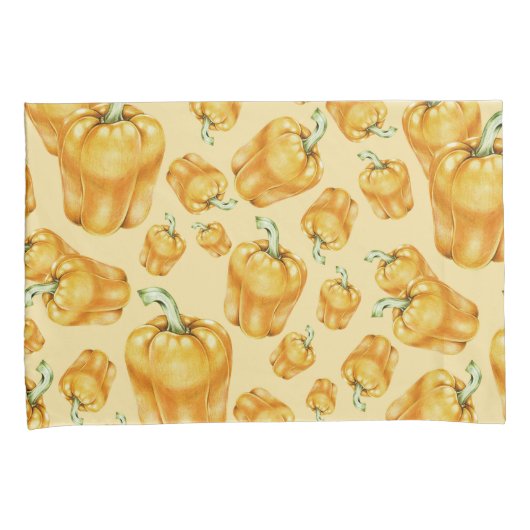 Bell Pepper Kissenbezug (Vorderseite-Rechts)