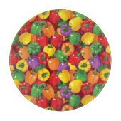 Bell Pepper-Muster Schneidebrett (Vorderseite)