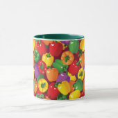 Bell Pepper-Muster Tasse (Zentrum)