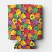 Bell Pepper Pattern Dosenkühler (Rückseite)
