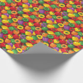 Bell Pepper Pattern Geschenkpapier (Ecke)