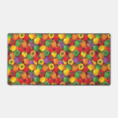 Bell Pepper Pattern Schreibtischunterlage (Vorderseite)