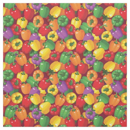 Bell Pepper Pattern Stoff (Muster)