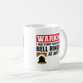 Bell Ringer Collector Campanologin Funny Kaffeetasse (VorderseiteRechts)
