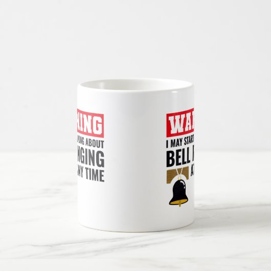 Bell Ringer Collector Campanologin Funny Kaffeetasse (Mittel)