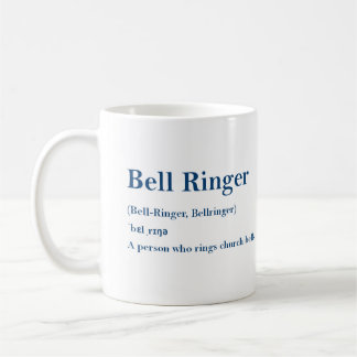 Bell Ringer Definition-Tasse Kaffeetasse