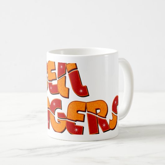 Bell Ringers Kaffeetasse (VorderseiteRechts)