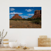 Bell Rock and Courthouse Butte 6533 Poster (Küche)