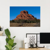 Bell Rock im Winter 2001 Poster (Heimbüro)