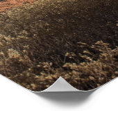 Bell Rock im Winter 2021 Poster (Ecke)
