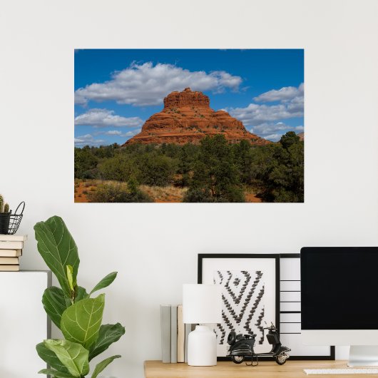 Bell Rock in Sedona, Arizona Poster 6522 (Heimbüro)