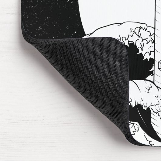 Bell Rock Leuchtturm Schottland Mousepad (Ecke)