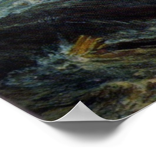 Bell Rock Lighthouse Poster (Ecke)