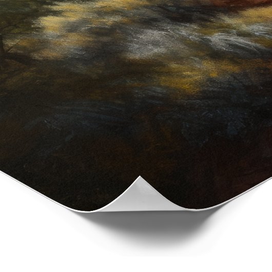 Bell Rock Sedona Arizona Malerei Kunst, Dichtung u Poster (Ecke)