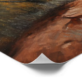 Bell Rock Sedona Arizona Malerei Kunst, Dichtung u Poster (Ecke)