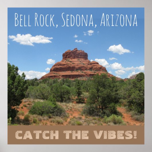 Bell Rock Sedona, Arizona Poster (Vorne)