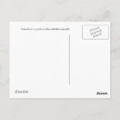 Bell rock Sedona, Arizona Postkarte (Rückseite)