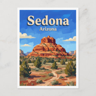 Bell Rock Sedona Arizona Postkarte