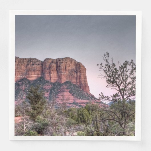 Bell rock Sedona, AZ Serviette (Vorderseite)