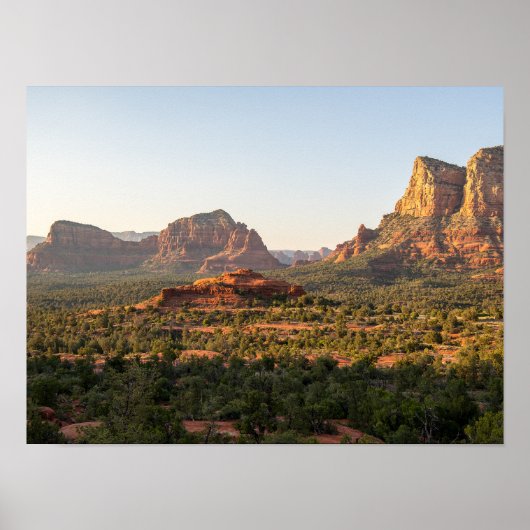 Bell Rock Sunset Poster (Vorne)