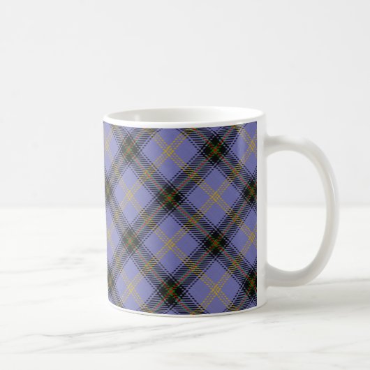 Bell Scottish Clan Tartan Tasse (Rechts)