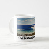 Bell-Strand, Australien Kaffeetasse (Vorderseite Links)