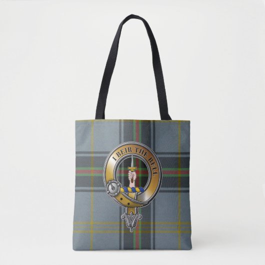 Bell Tartan & Abzeichen Tasche (Vorderseite)