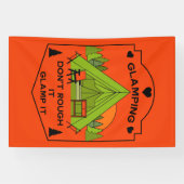 Bell Tent Glamping Banner (Horizontal)