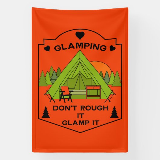Bell Tent Glamping Banner (Vertikal)