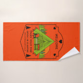 Bell Tent Glamping Business Badehandtuch (Badehandtuch)