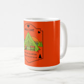 Bell Tent Glamping Business Kaffeetasse (VorderseiteRechts)