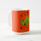 Bell Tent Glamping Business Kaffeetasse (Vorderseite Links)