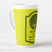 Bell Tent Glamping Business Milchtasse (Linke Ecke)