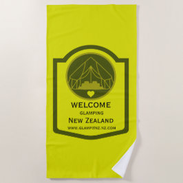 Bell Tent Glamping Business Strandtuch