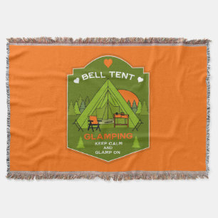 Bell Tent Glamping Decke