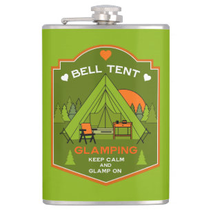 Bell Tent Glamping Flachmann