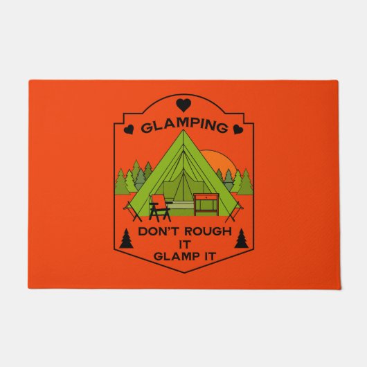 Bell Tent Glamping Fußmatte (Vorderseite)